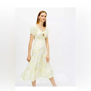 Urban outfitters Glamorous size 10 Brushstroke Gathered Dress.